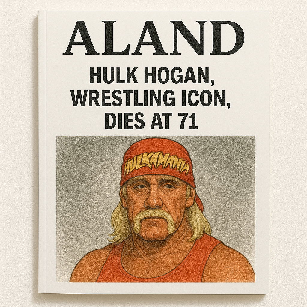  ALAND Magazine Cover – Hulk Hogan, Wrestling Icon, Dies at 71